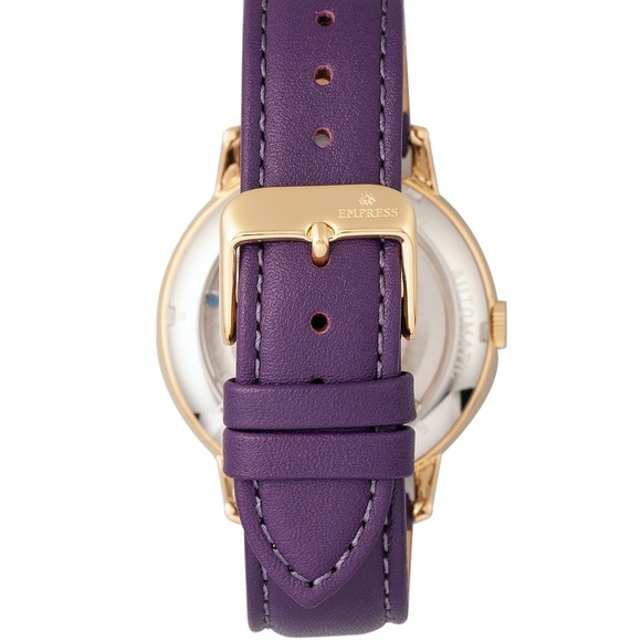 NWT Custom Dial Automatic Leather Band Watch